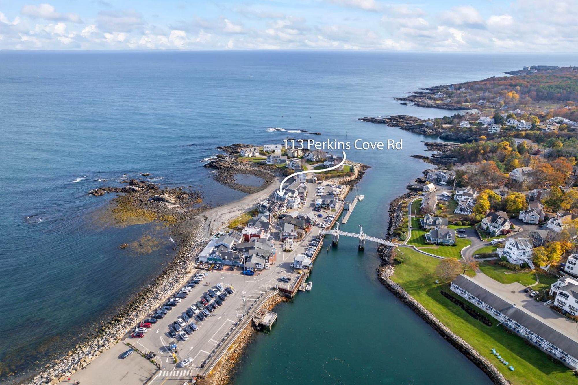 Perkins Cove Oceanfront Cottage Оганквіт Екстер'єр фото
